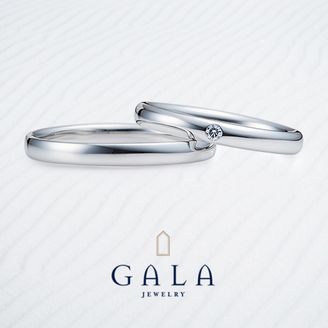 【GALA JEWELRY(ガラジュエリー)】【GALA】マリッジリングといえばこちら！！永遠の定番シンプルデザイン☆