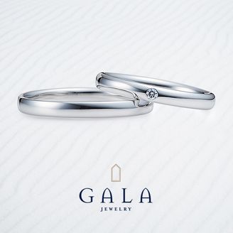 【GALA JEWELRY(ガラジュエリー)】 【GALA】マリッジリングといえばこちら！！永遠の定番シンプルデザイン☆