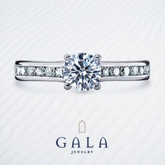 【GALA JEWELRY(ガラジュエリー)】GALA_【0.5カラット】「品質」と「価格」へのこだわり_エンゲージリング（ゴージャス）