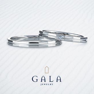 【GALA JEWELRY(ガラジュエリー)】 【GALA】鍛造製法のお洒落なデザイン☆