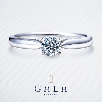 【GALA JEWELRY(ガラジュエリー)】GALA_【0.7カラット】エンゲージリング_上質なシンプル