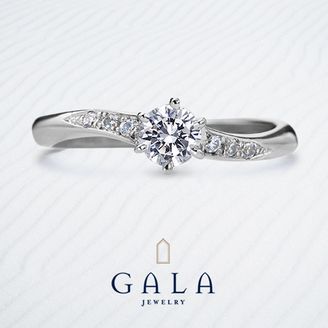 【GALA JEWELRY(ガラジュエリー)】 GALA_【0.7カラット】「品質」と「価格」へのこだわり_婚約指輪（キュート）
