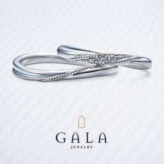 【GALA JEWELRY(ガラジュエリー)】 【GALA】ミルグレインがお手元を柔らかく華やかに♪繊細で美しいデザイン＊*