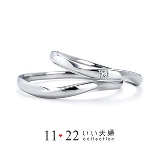 【VANillA(ヴァニラ)】【 結婚指輪 】 しあわせ（IFM106W / IFM006G）