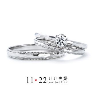 【VANillA(ヴァニラ)】【 セットリング 】 えがお（IFE001 / IFM101W / IFM001G）