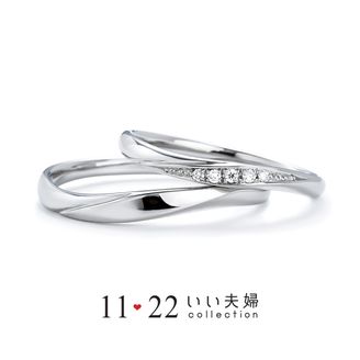 【VANillA(ヴァニラ)】【 結婚指輪 】 みらい（IFM119W / IFM019G）