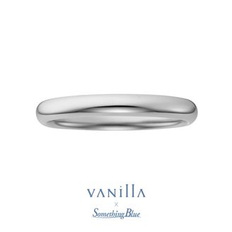 【VANillA(ヴァニラ)】【Lilas -リラ-】 カスタムオーダーリング ： プラチナ / ミラー加工 / ダイヤ無し / 2.8mm幅