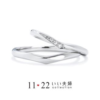 【VANillA(ヴァニラ)】【 結婚指輪 】 つないだ手（IFM114W / IFM014G）
