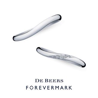 【VANillA(ヴァニラ)】【 Forevermark Collection 】 カーブドパヴェバンド & カーブドバンド（FWR054 / FWR057）