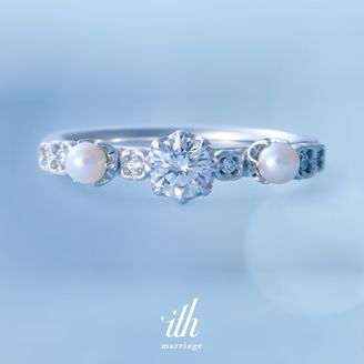 【ith(イズ)】【パールとダイヤで華やかに】ブーケ / Bouquet