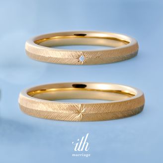 【ith(イズ)】【彫り込まれた星飾りのアクセント】ピウマ / Piuma