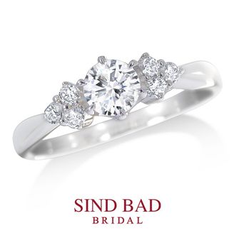 【SIND BAD(シンドバット)】0.4ct~｜SIND BAD(シンドバット)の婚約指輪-星かがや-