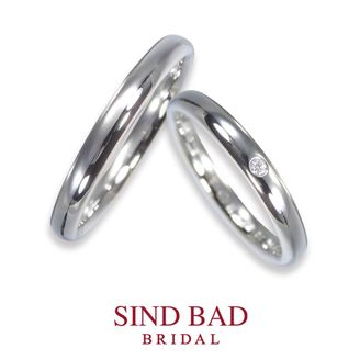 【SIND BAD(シンドバット)】シンプル　ストレートタイプ【プラチナ予算2本15万円以内】