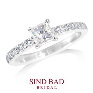 【SIND BAD(シンドバット)】【懿（うるわし）】プリンセスカットの華と気品