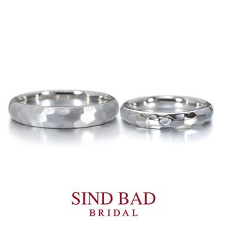 【SIND BAD(シンドバット)】 ハンマー仕上げ ストレートタイプ