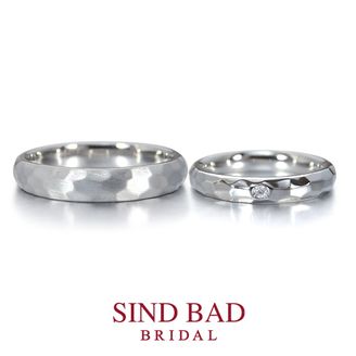 【SIND BAD(シンドバット)】  ハンマー仕上げ ストレートタイプ