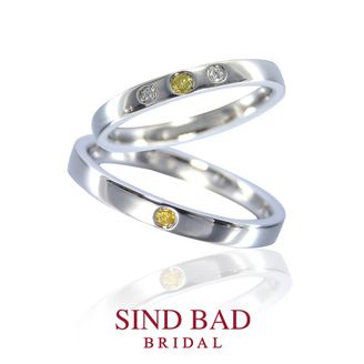 【SIND BAD(シンドバット)】【鏡花 きょうか】イエローダイヤモンドをアレンジ