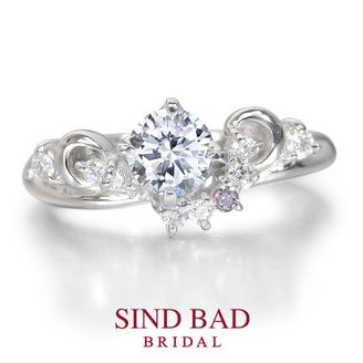 【SIND BAD(シンドバット)】 【春舞（はるま）】10のダイヤが織りなす舞いと輝き