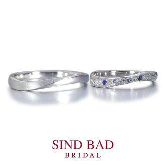 【SIND BAD(シンドバット)】 【汐陽 しおひなた】サファイア、ペリドット等色石をアレンジ