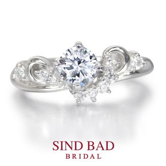 【SIND BAD(シンドバット)】【春舞（はるま）】10のダイヤが織りなす舞いと輝き 