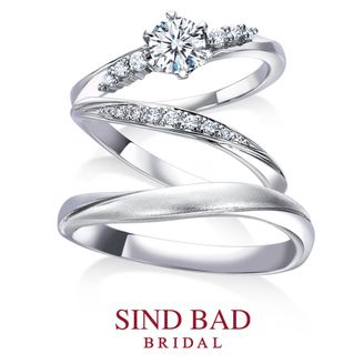 【SIND BAD(シンドバット)】【廻（めぐる）】 ・結婚指輪【琉川　るかわ】