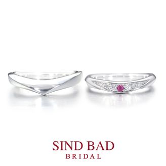 【SIND BAD(シンドバット)】【桃の香　もものかおり】ルビー アレンジ 