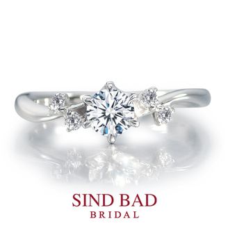 【SIND BAD(シンドバット)】【真珠星  スピカ】 春の夜空に煌めく五連星