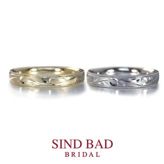 【SIND BAD(シンドバット)】和彫シリーズ -TAKUMI-　ゆったり唐草