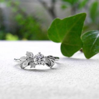 【入倉康ジュエリー工房】オーダーメイド事例◆デザイン№p266a　カスタマイズ