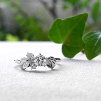 【入倉康ジュエリー工房】 オーダーメイド事例◆デザイン№p266a　カスタマイズ