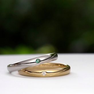 【入倉康ジュエリー工房】オーダーメイド事例◆月　カスタマイズ