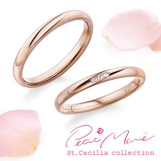 【JEWEL SEVEN BRIDAL(ジュエルセブンブライダル)】プチマリエ PM-57/PM-58 【鍛造製法】