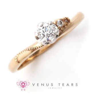 【VENUS TEARS(ヴィーナスティアーズ)】0.2ctダイヤ込み価格｜【CロゼEG.1pcsPD-02】