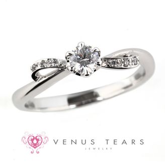 【VENUS TEARS(ヴィーナスティアーズ)】0.2ctダイヤ込み価格｜【RQ24-02】