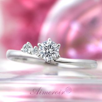 【VENUS TEARS(ヴィーナスティアーズ)】ジャスミン｜0.2ct｜【AIE-6】