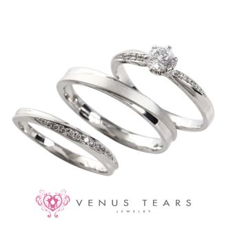 【VENUS TEARS(ヴィーナスティアーズ)】《3本セット》｜0.3ctダイヤ込み価格｜【403】
