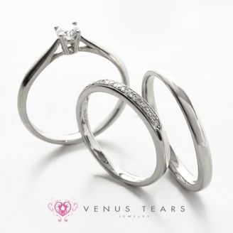 【VENUS TEARS(ヴィーナスティアーズ)】《3本セット》｜0.3ctダイヤ込み価格｜【301】