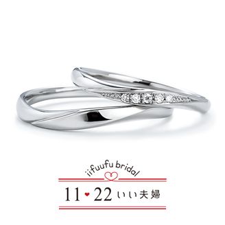 【1122 iifuufu bridal(いい夫婦ブライダル)】 いい夫婦ブライダル/「No.3　優（ゆう）」/結婚指輪