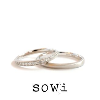 【TROA(トロア)】【代官山*sowi bridal】”おと”から生まれたブライダルリング-さらり