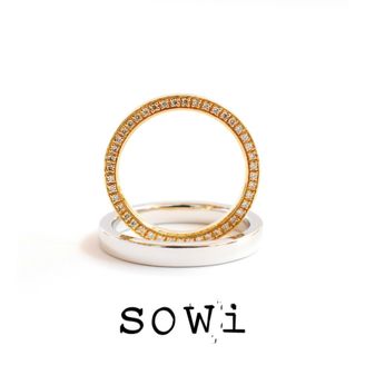 【TROA(トロア)】【代官山*sowi bridal】”おと”から生まれたブライダルリング-さらさら