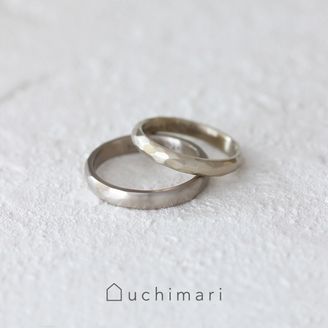 【uchimari(ウチマリ)】お互いの " 好き " を大切にした結婚指輪
