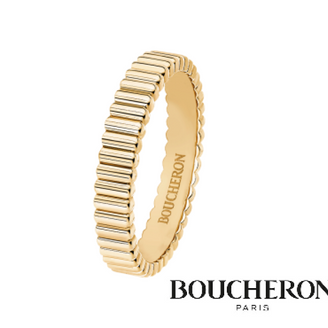 【JEWELRY OHASHI(ジュエリーオーハシ)】【ブシュロン】グログラン イエローゴールド　リング