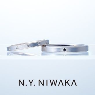 【N.Y.NIWAKA(ニューヨークニワカ)】 HARMONY YW119(左), YW120KD(右)