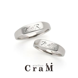 【atelier CraM(アトリエ クラム)】Sign Signet Square（サイン・シグネット・スクエア）