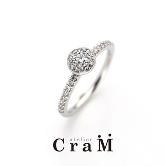 【atelier CraM(アトリエ クラム)】D.A.T.D Ⅱ（ダイヤ・アラウンド・ザ・ダイヤⅡ）