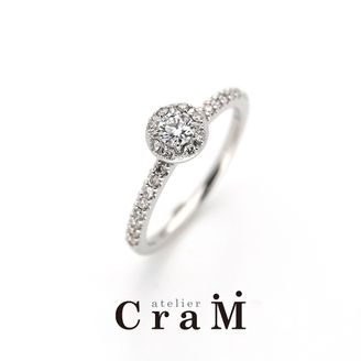 【atelier CraM(アトリエ クラム)】 D.A.T.D Ⅱ（ダイヤ・アラウンド・ザ・ダイヤⅡ）