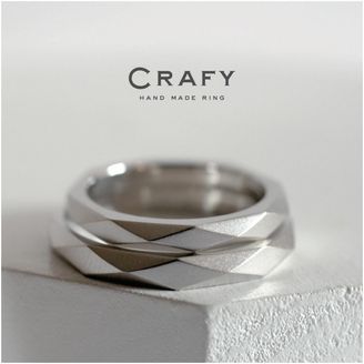【CRAFY(クラフィ)】【ふたりで手作り】多面体デザインも手作りで叶う！