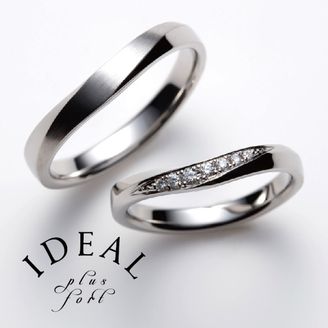 【IDEAL Plus fort(アイデアルプリュフォール)】ETERNEL～plus fortシリーズ～【鍛造製法の結婚指輪】