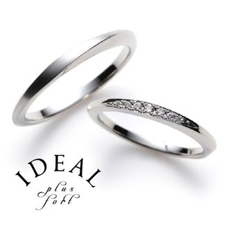 【IDEAL Plus fort(アイデアルプリュフォール)】SCINTILLER～plus fortシリーズ～【鍛造製法の結婚指輪】
