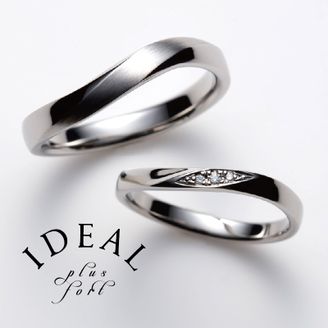【IDEAL Plus fort(アイデアルプリュフォール)】 REVE～plus fortシリーズ～【鍛造製法の結婚指輪】